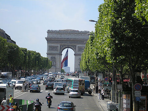 Arc de Triumph (Champs Elysees) - Paris, France by rcmedia196903